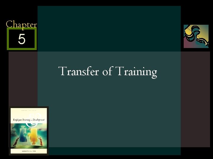 Chapter 5 Transfer of Training Mc GrawHillIrwin 2005