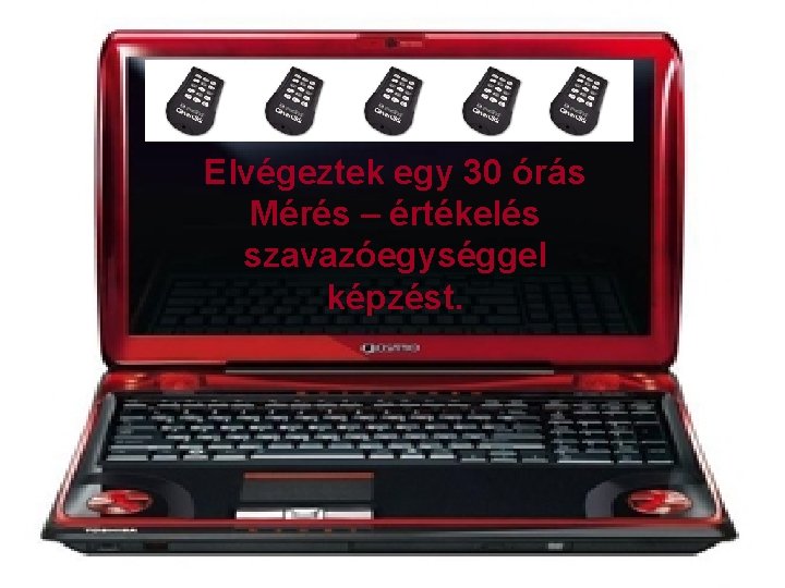 Elvégeztek egy 30 órás Mérés – értékelés szavazóegységgel képzést. 