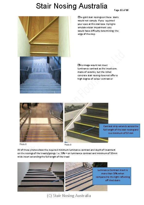Stair Nosing Australia Page 11 of 16 � The gold stair nosings on these