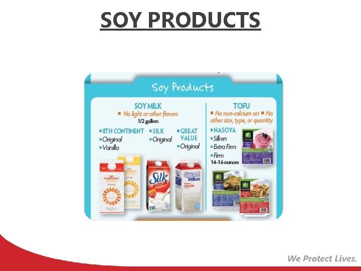 SOY PRODUCTS 