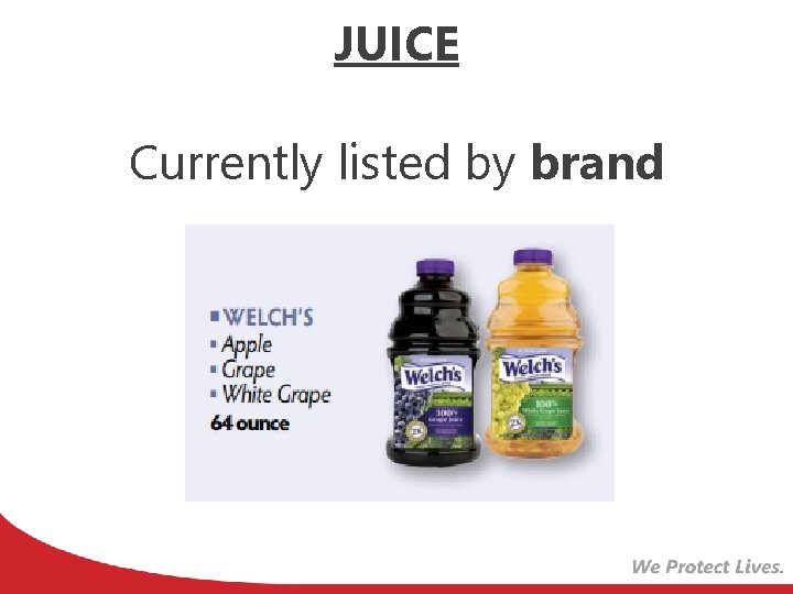 JUICE Currently listed by brand 