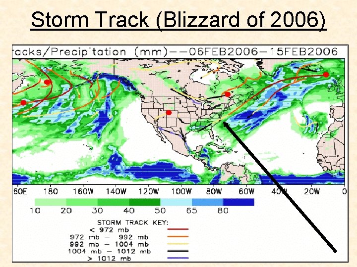 Storm Track (Blizzard of 2006) 