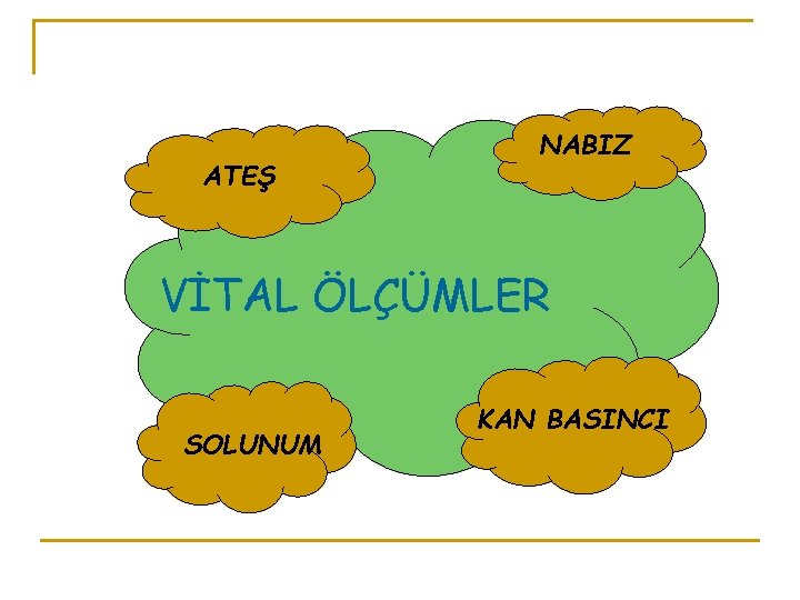 ATEŞ NABIZ VİTAL ÖLÇÜMLER SOLUNUM KAN BASINCI 