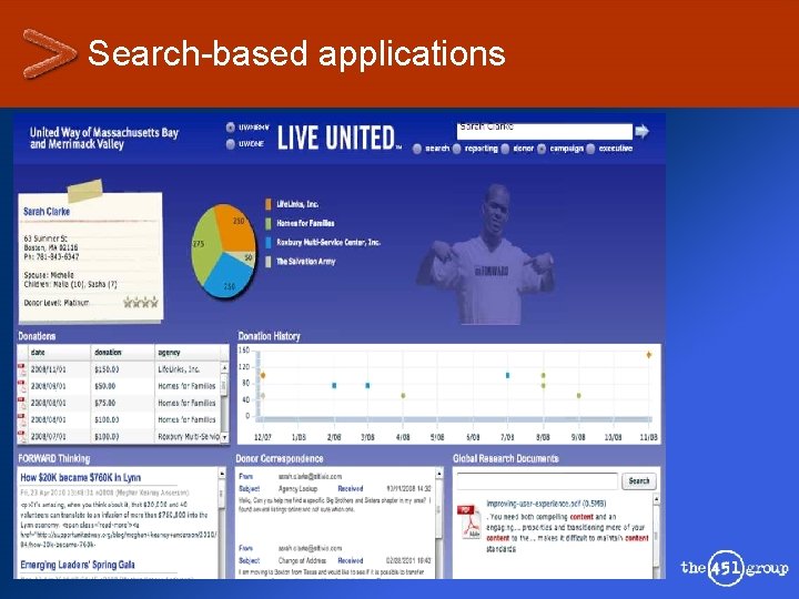 Search-based applications 