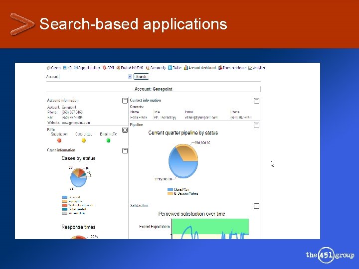 Search-based applications 