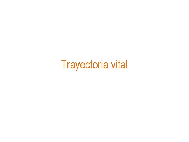 Trayectoria vital 