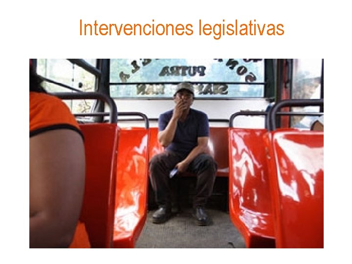 Intervenciones legislativas 