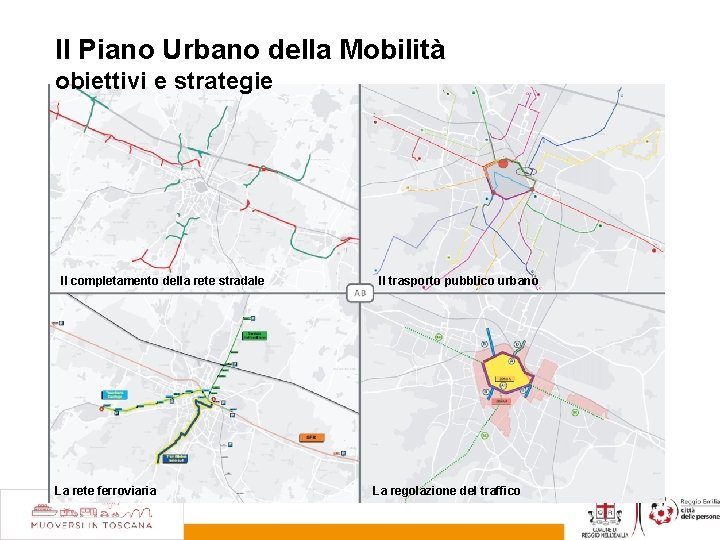 Il Piano Urbano della Mobilità obiettivi e strategie Il completamento della rete stradale La