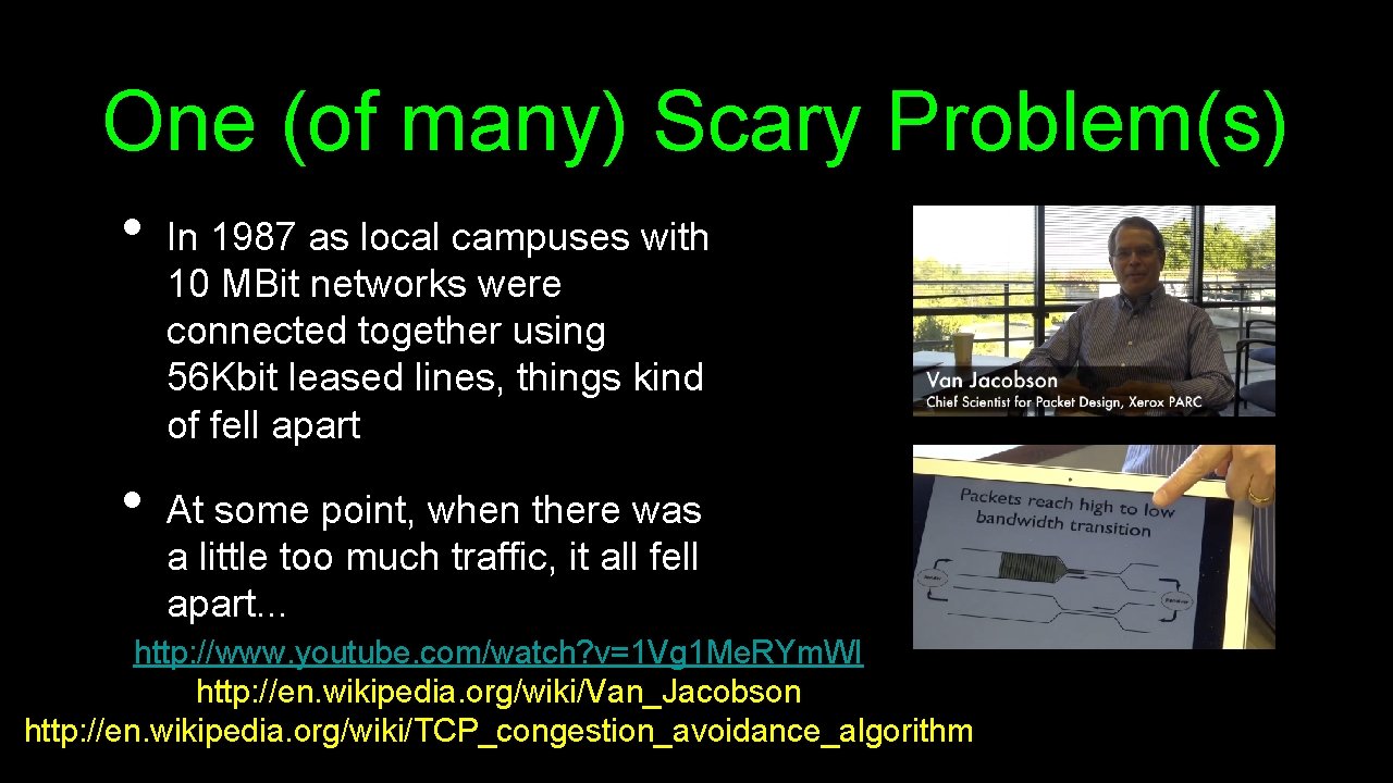 One (of many) Scary Problem(s) • • In 1987 as local campuses with 10