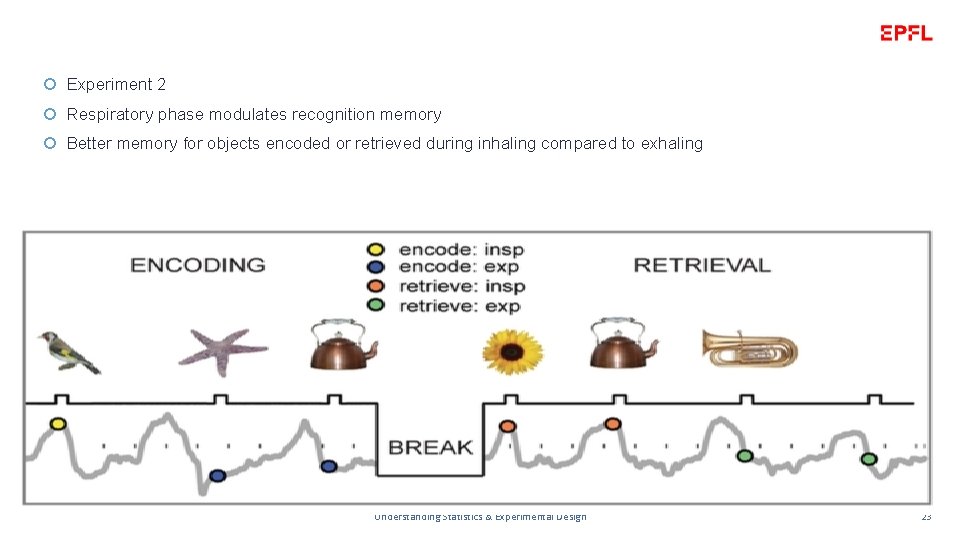 NASAL RHYTHM AND MEMORY Experiment 2 Respiratory phase modulates recognition memory Better memory for