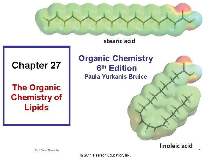 Chapter 27 Organic Chemistry 6 th Edition Paula Yurkanis Bruice The Organic Chemistry of