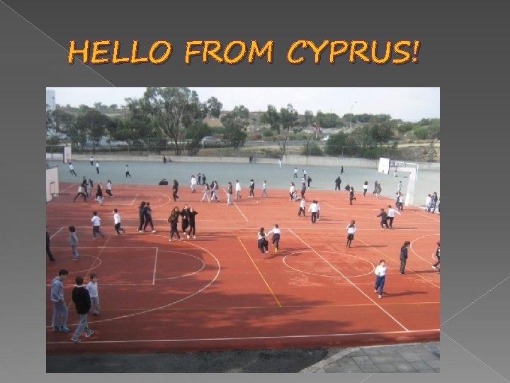 HELLO FROM CYPRUS! 