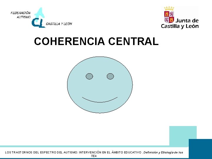 COHERENCIA CENTRAL LOS TRASTORNOS DEL ESPECTRO DEL AUTISMO: INTERVENCIÓN EN EL ÁMBITO EDUCATIVO. Definición