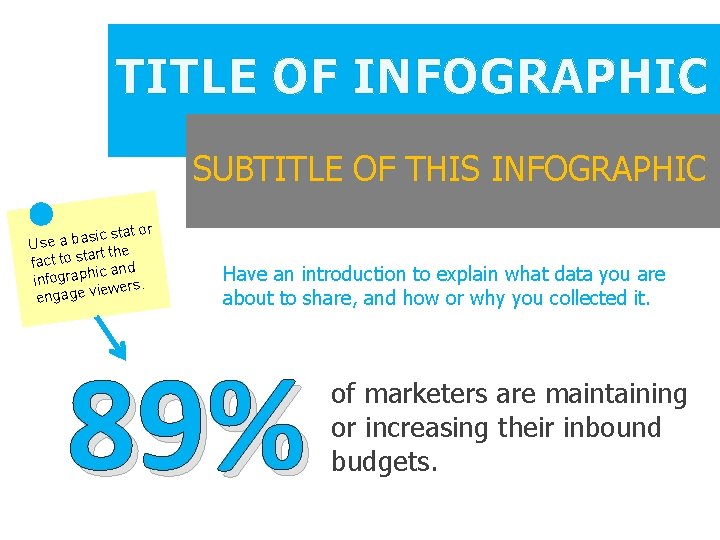 TITLE OF INFOGRAPHIC SUBTITLE OF THIS INFOGRAPHIC ic stat or s a b a