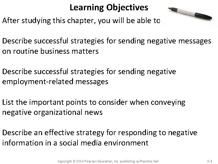 Learning Objectives After studying this chapter, you will be able to Describe successful strategies Learning Objectives After studying this chapter, you will be able to Describe successful strategies