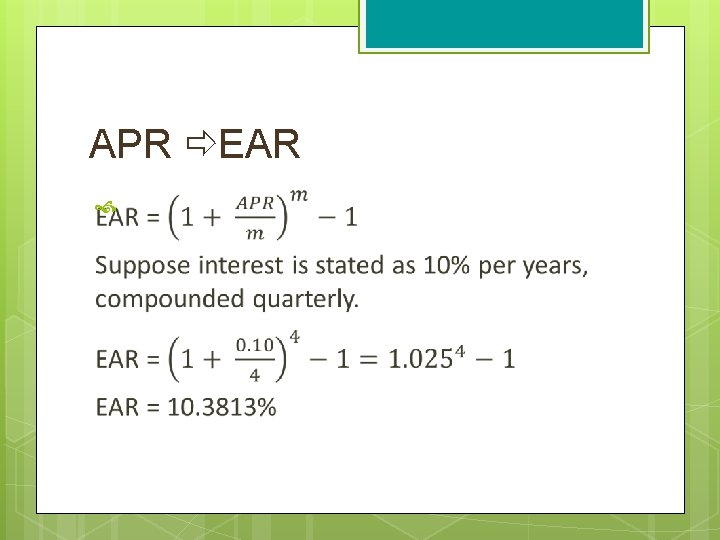 APR EAR 