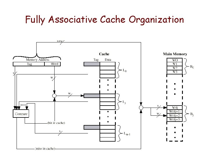 Fully Associative Cache Organization 