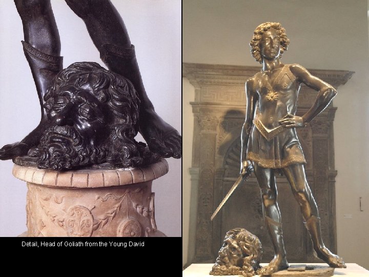 Detail, Head of Goliath from the Young David Detail, Head of Goliath from the Young David