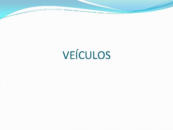 VEÍCULOS VEÍCULOS