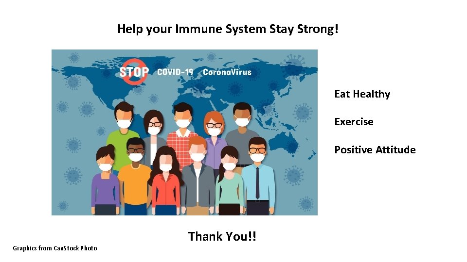 Help your Immune System Stay Strong! Eat Healthy Exercise Positive Attitude Graphics from Can. Help your Immune System Stay Strong! Eat Healthy Exercise Positive Attitude Graphics from Can.