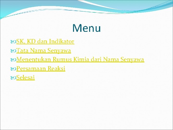 Menu SK, KD dan Indikator Tata Nama Senyawa Menentukan Rumus Kimia dari Nama Senyawa