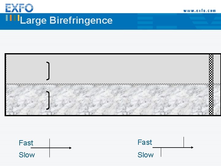 Large Birefringence Fast Slow 