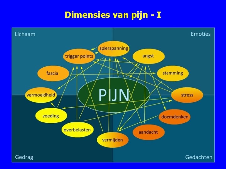 Dimensies van pijn - I 