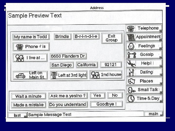 Writing Composing a message using text SPC ED