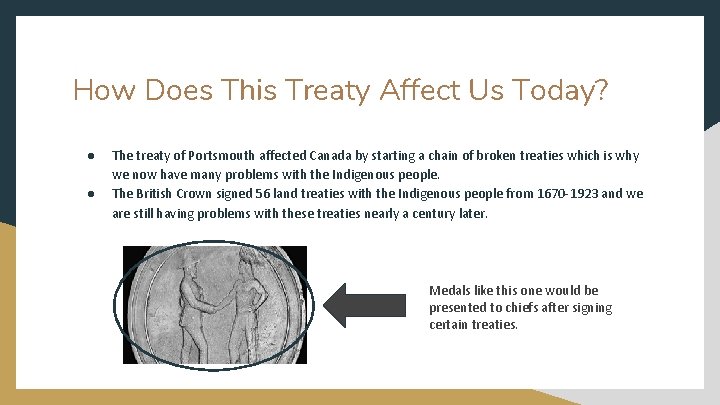 How Does This Treaty Affect Us Today? ● ● The treaty of Portsmouth affected