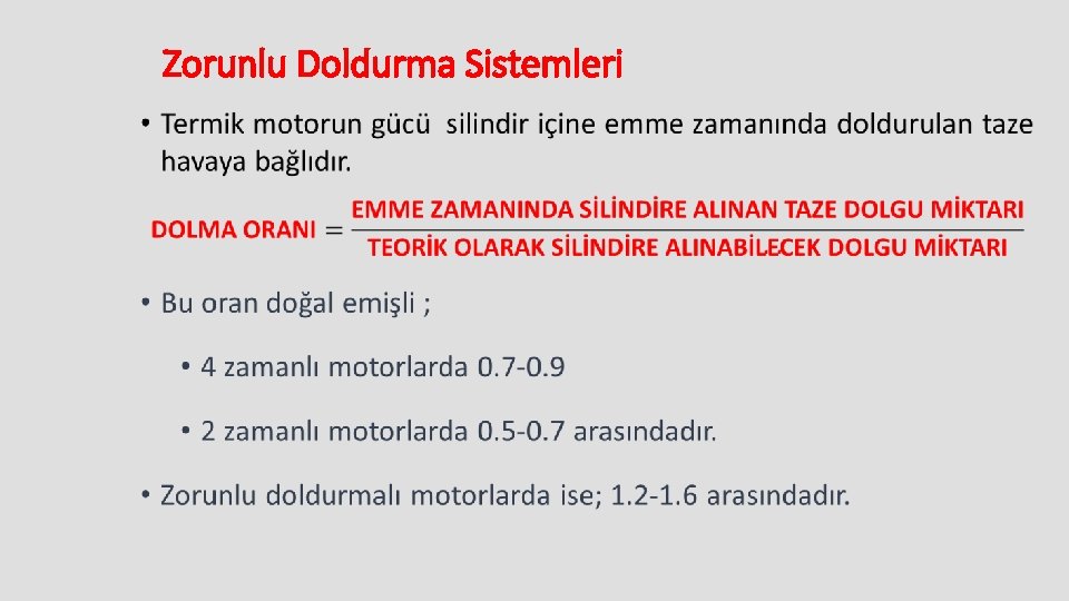 Zorunlu Doldurma Sistemleri • 