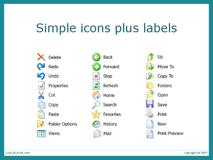 Computer Interface Labels Like File Chapter 6 Interfaces and interactions Overview What is