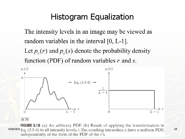 Histogram Equalization 10/28/2020 25 