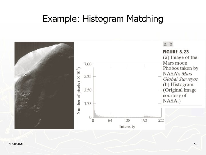 Example: Histogram Matching 10/28/2020 52 