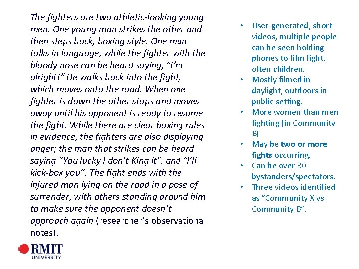 The fighters are two athletic-looking young men. One young man strikes the other and The fighters are two athletic-looking young men. One young man strikes the other and