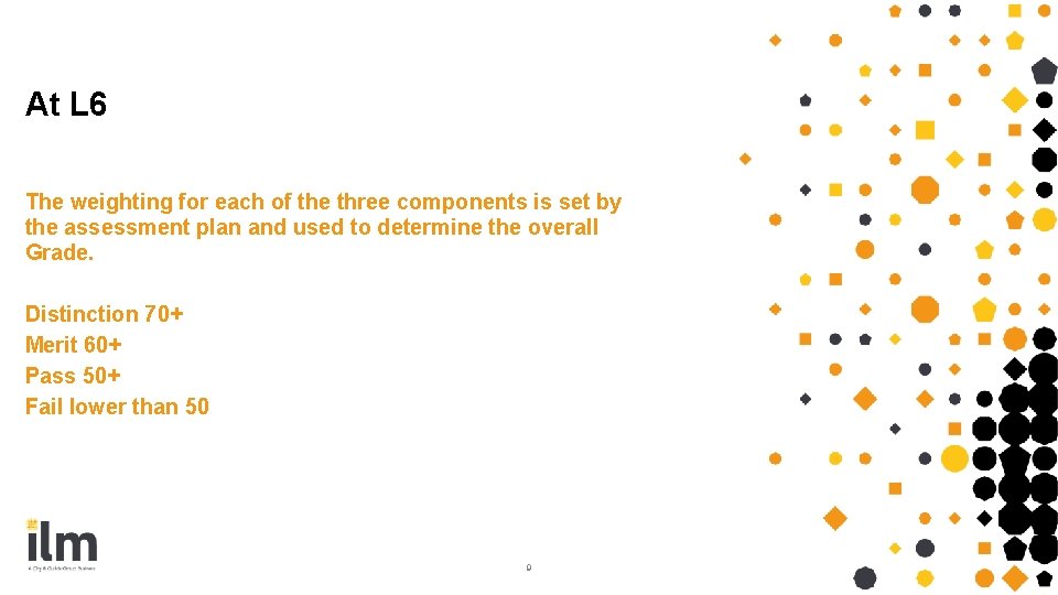 At L 6 The weighting for each of the three components is set by At L 6 The weighting for each of the three components is set by