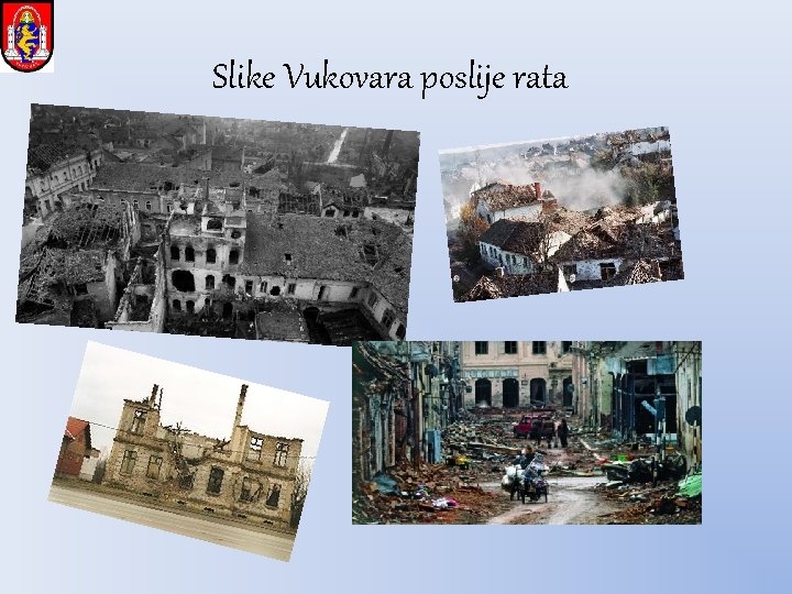 Slike Vukovara poslije rata 