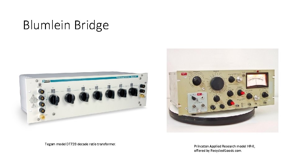 Blumlein Bridge Tegam model DT 72 B decade ratio transformer. Princeton Applied Research model Blumlein Bridge Tegam model DT 72 B decade ratio transformer. Princeton Applied Research model