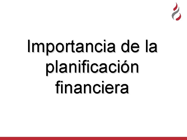 Importancia de la planificación financiera 