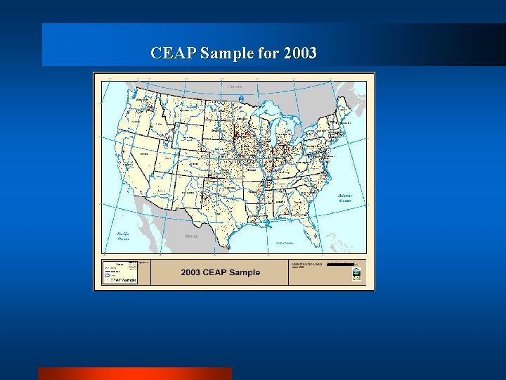 CEAP Sample for 2003 