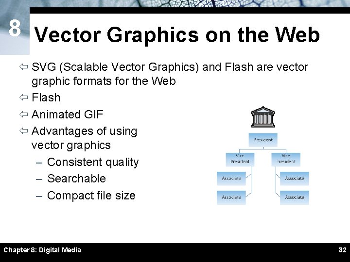 8 Vector Graphics on the Web ï SVG (Scalable Vector Graphics) and Flash are 8 Vector Graphics on the Web ï SVG (Scalable Vector Graphics) and Flash are