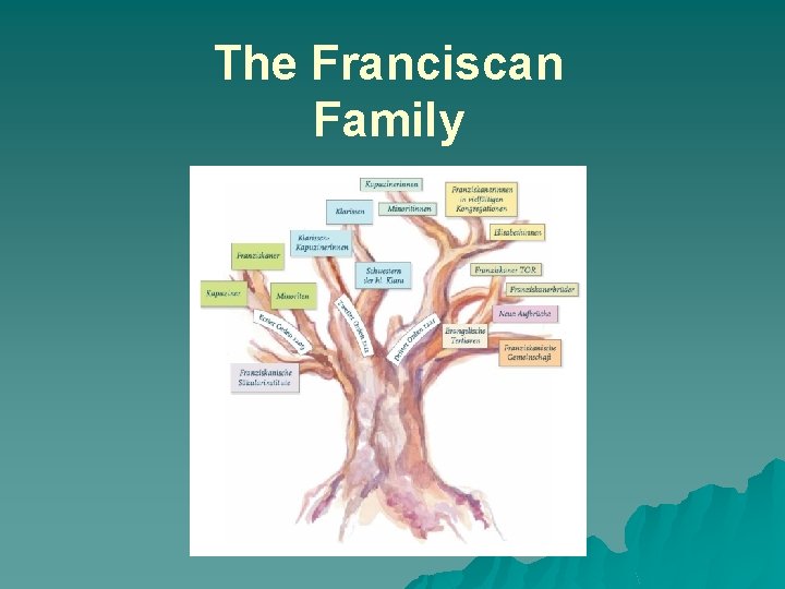 The Franciscan Family 