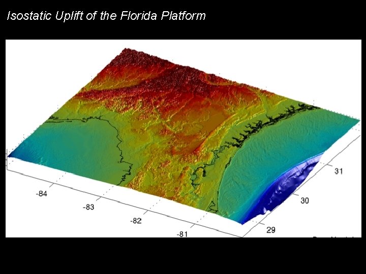 Isostatic Uplift of the Florida Platform Isostatic Uplift of the Florida Platform