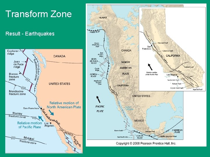 Transform Zone Result - Earthquakes 