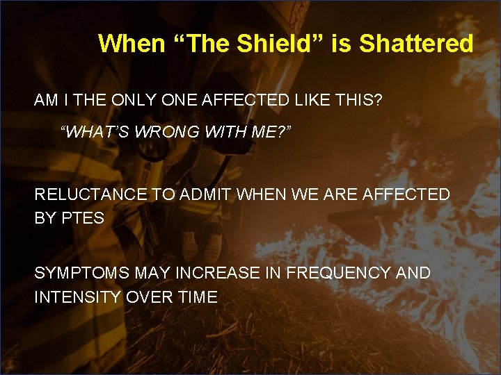 When “The Shield” is Shattered AM I THE ONLY ONE AFFECTED LIKE THIS? “WHAT’S When “The Shield” is Shattered AM I THE ONLY ONE AFFECTED LIKE THIS? “WHAT’S