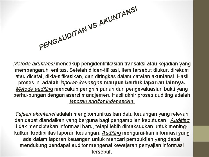 Hasil Akhir Dari Akuntansi Adalah Studi Indonesia