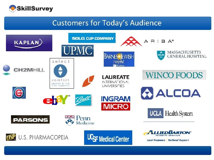 Customers for Today’s Audience 
