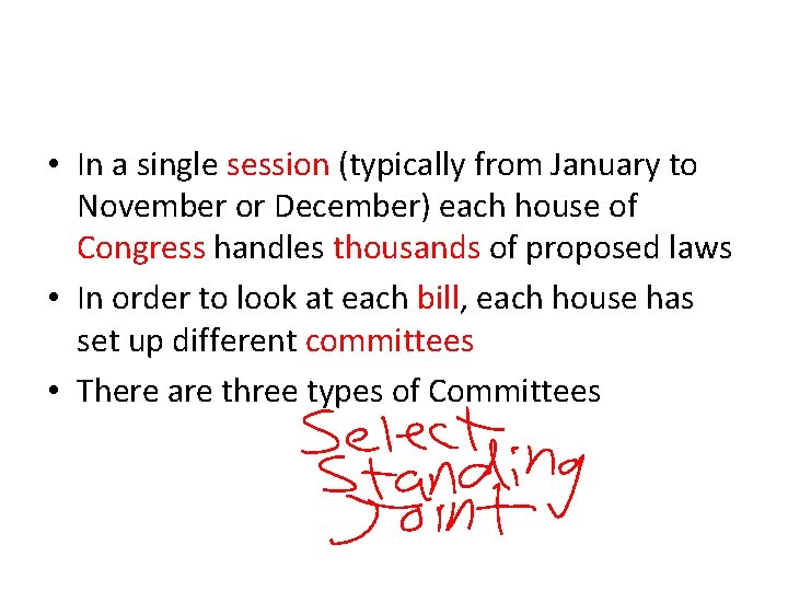  • In a single session (typically from January to November or December) each