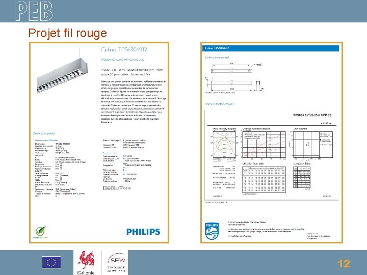 Projet fil rouge Fiche technique du luminaire choisi 12 