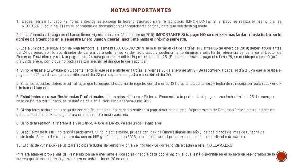 El 11 De Enero Aparecern En La Pgina