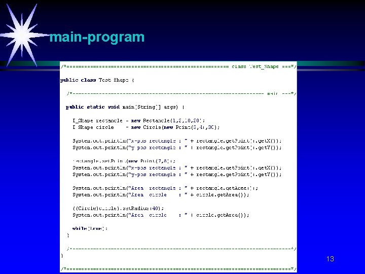 main-program 13 